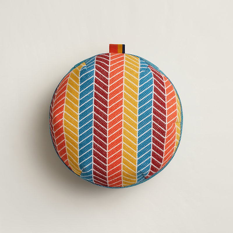 Les Cabanes footstool | Hermès USA